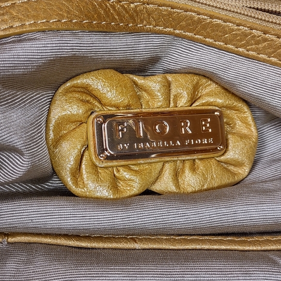 Isabella Fiore Leather/Tapestry Carpet Bag - Picture 9 of 12